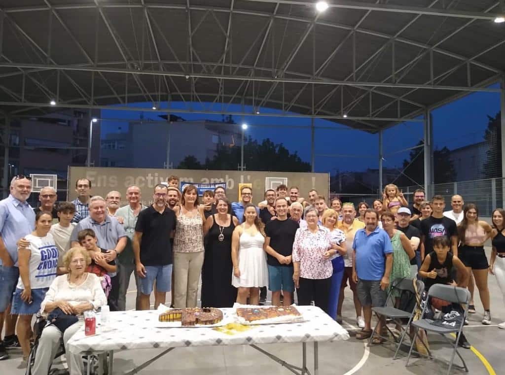Celebració del 40è aniversari del Bàsquet Joventut Sant Vicenç