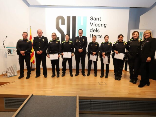 Diada de la Policia Local de Sant Vicenç