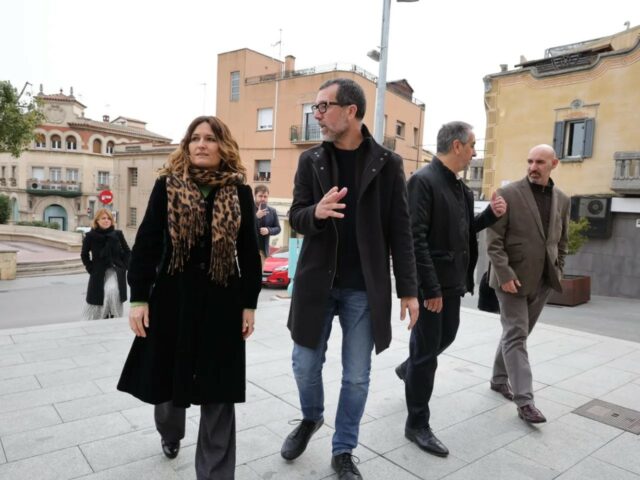 Visita de la Consellera Laura Vilagrà y del Delegat del Govern Joan Borràs